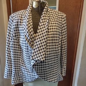 Dressbarn Houndstooth Jacket (XL)